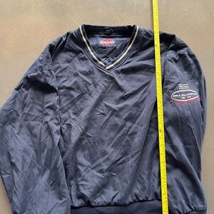 King Louie Black V-Neck Sweatshirt